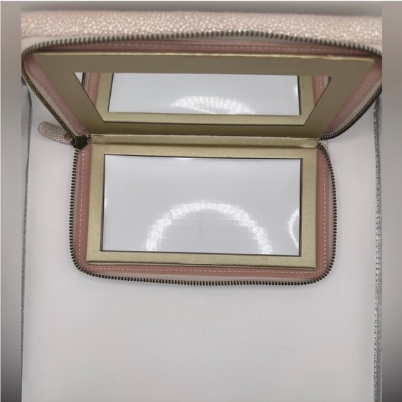 Seint-Beautiful Salmon colored clutch or cross body - Picture 5 of 6